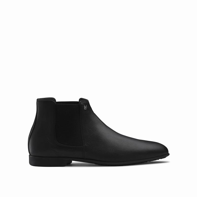 Russell & Bromley Discover Mens Chelsea Boots Black |KEO8734BN|